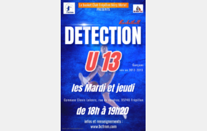 Détection U13 G